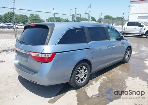 2012 Honda Odyssey Ex-L из США, поврежденный, VIN 5FNRL5H6XCB143659
